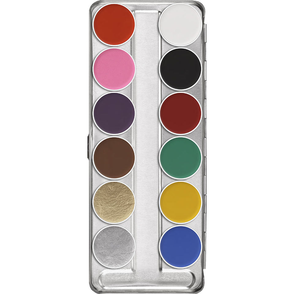 Aquacolor Palette 12 Colors