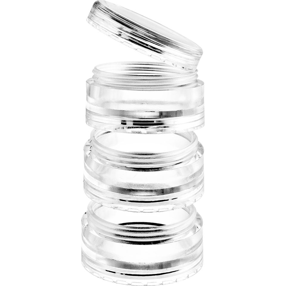 Empty Stackable Containers 3pcs.