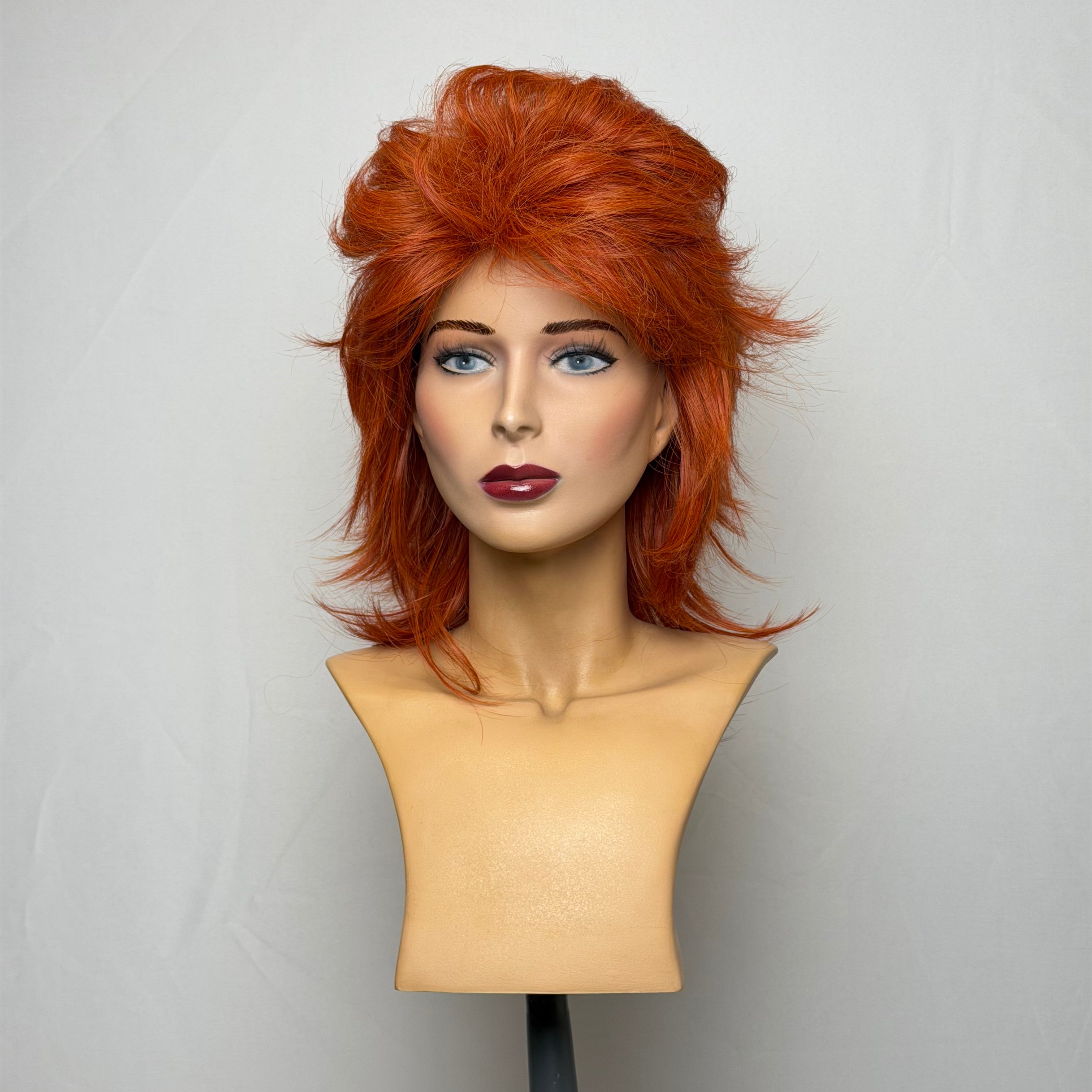Bowie wig front