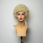 Small Afro luxury wig front