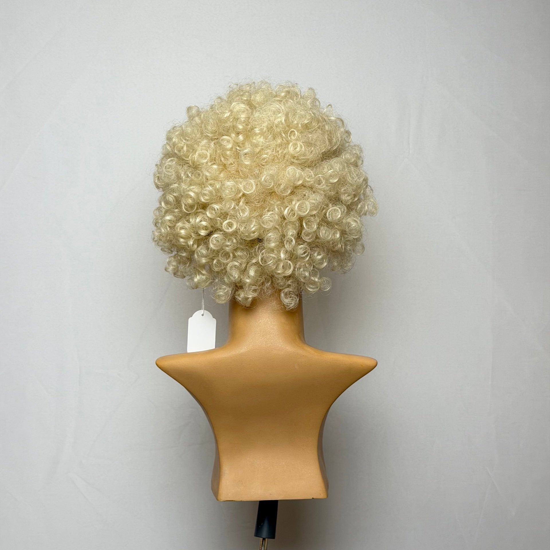 Small Afro luxury wig back